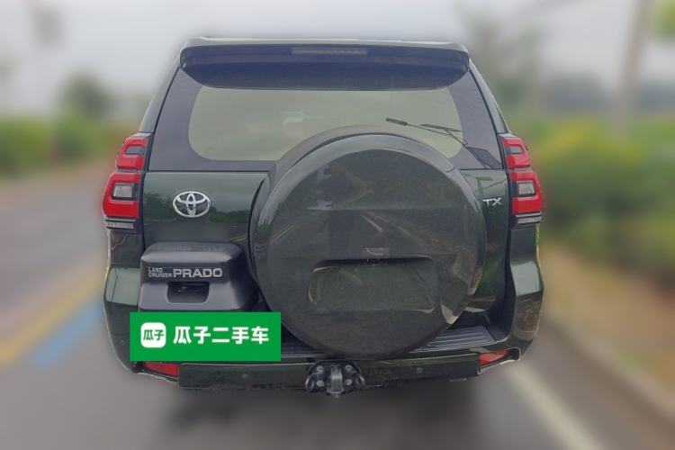Used Toyota Prado 2018 3.5L Automatic TX-L with Rear-Mounted Spare Tire Rear
