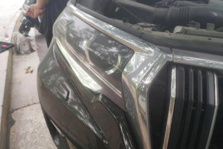 Used Toyota Prado 2018 3.5L Automatic TX-L NAVI with Rear-Mounted Spare Tire Right Front Headlight