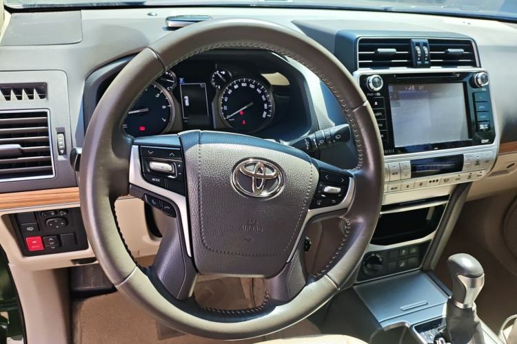 Used Toyota Prado 2018 3.5L Automatic TX-L NAVI with Rear-Mounted Spare Tire Steering Wheel