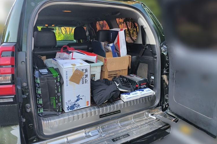 Used Toyota Prado 2018 3.5L Automatic TX-L Trunk