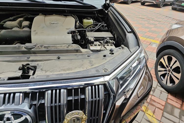 Used Toyota Prado 2018 3.5L Automatic VX NAVI with Rear-Mounted Spare Tire Engine Bay Left