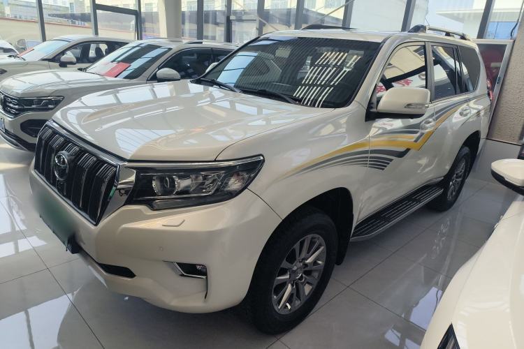 Used Toyota Prado 2018 3.5L Automatic TX-L with Rear-Mounted Spare Tire Guazi used car, China used car export, Used car for sale, Used cars, Cheapest cars for sale