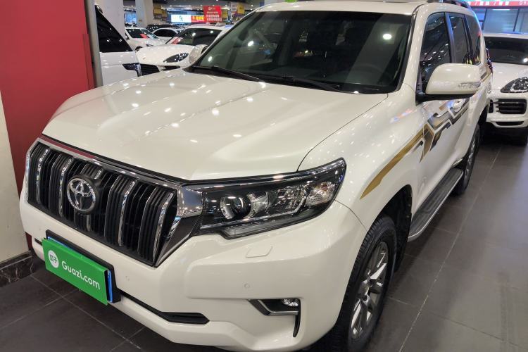Used Toyota Prado 2018 3.5L Automatic TX-L with Rear-Mounted Spare Tire Guazi used car, China used car export, Used car for sale, Used cars, Cheapest cars for sale