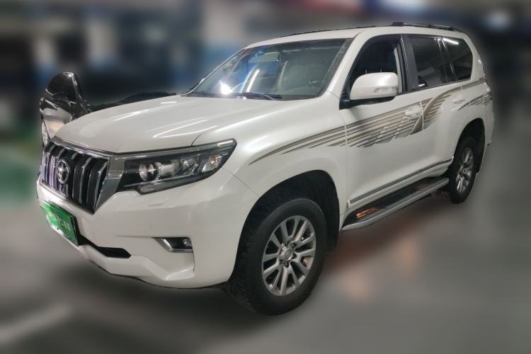 Used Toyota Prado 2018 3.5L Automatic TX-L with Rear-Mounted Spare Tire Guazi used car, China used car export, Used car for sale, Used cars, Cheapest cars for sale