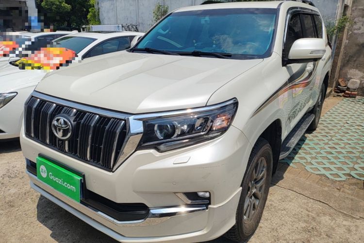 Used Toyota Prado 2018 3.5L Automatic TX-L with Rear-Mounted Spare Tire Guazi used car, China used car export, Used car for sale, Used cars, Cheapest cars for sale