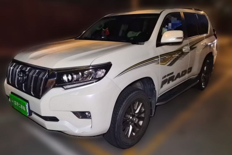 Used Toyota Prado 2018 3.5L Automatic TX-L with Rear-Mounted Spare Tire Guazi used car, China used car export, Used car for sale, Used cars, Cheapest cars for sale
