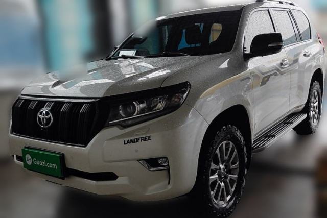 Used Toyota Prado 2018 3.5L Automatic TX-L with Rear-Mounted Spare Tire