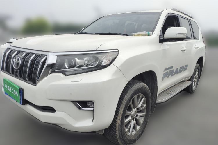 Used Toyota Prado 2018 3.5L Automatic TX-L with Rear-Mounted Spare Tire Guazi used car, China used car export, Used car for sale, Used cars, Cheapest cars for sale