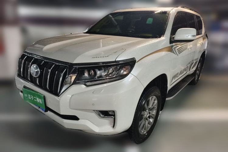 Used Toyota Prado 2018 3.5L Automatic TX-L NAVI with Rear-Mounted Spare Tire Guazi used car, China used car export, Used car for sale, Used cars, Cheapest cars for sale