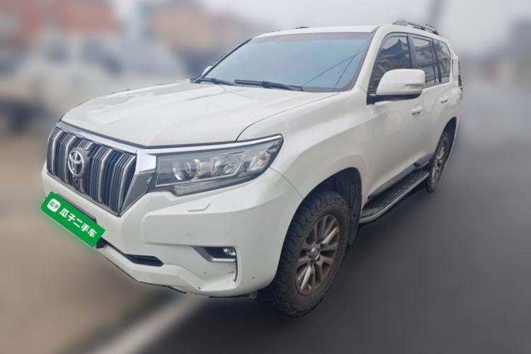 Used Toyota Prado 2018 3.5L Automatic TX-L with Rear-Mounted Spare Tire Guazi used car, China used car export, Used car for sale, Used cars, Cheapest cars for sale