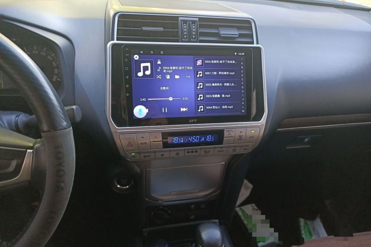 Used Toyota Prado 2018 3.5L Automatic TX Audio And AC Panel