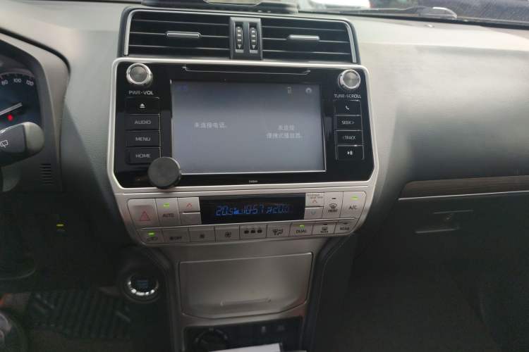 Used Toyota Prado 2018 3.5L Automatic TX-L Audio And AC Panel