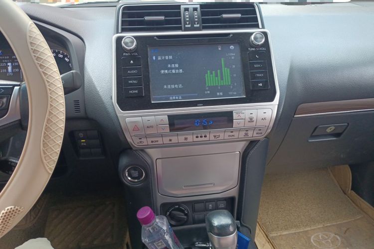 Used Toyota Prado 2018 3.5L Automatic TX-L with Rear-Mounted Spare Tire Audio And AC Panel