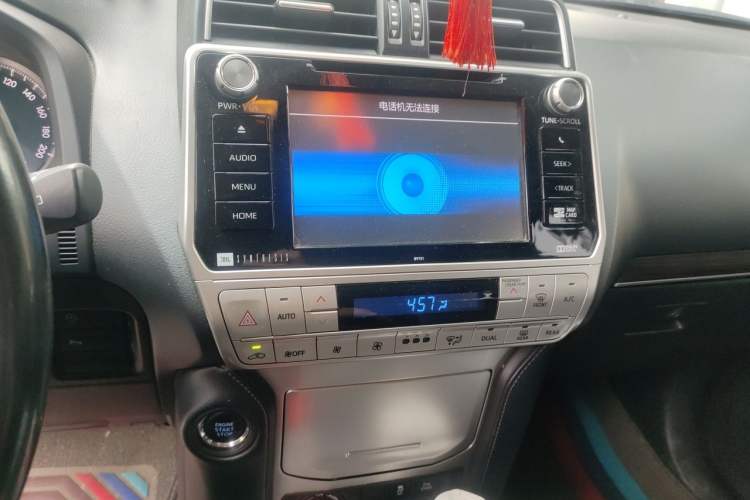Used Toyota Prado 2018 3.5L Automatic TX-L NAVI with Rear-Mounted Spare Tire Audio And AC Panel