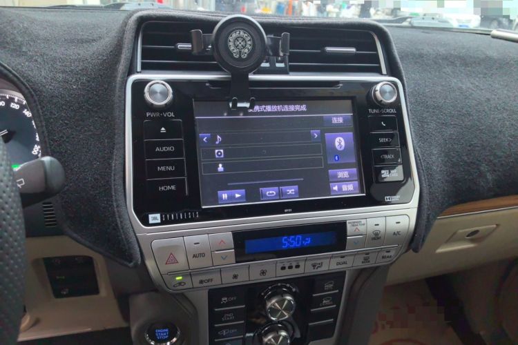 Used Toyota Prado 2018 3.5L Automatic VX NAVI with Rear-Mounted Spare Tire Audio And AC Panel
