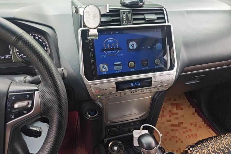 Used Toyota Prado 2018 3.5L Automatic TX-L Audio And AC Panel