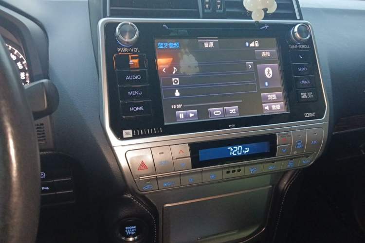 Used Toyota Prado 2018 3.5L Automatic TX-L NAVI Audio And AC Panel