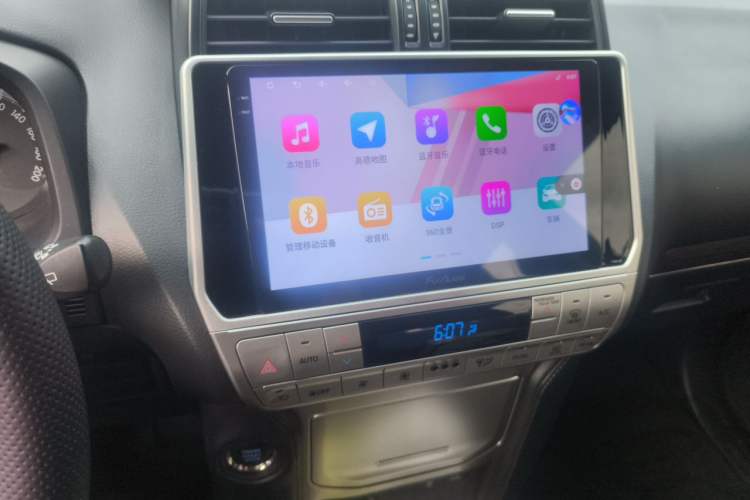 Used Toyota Prado 2018 3.5L Automatic TX Audio And AC Panel