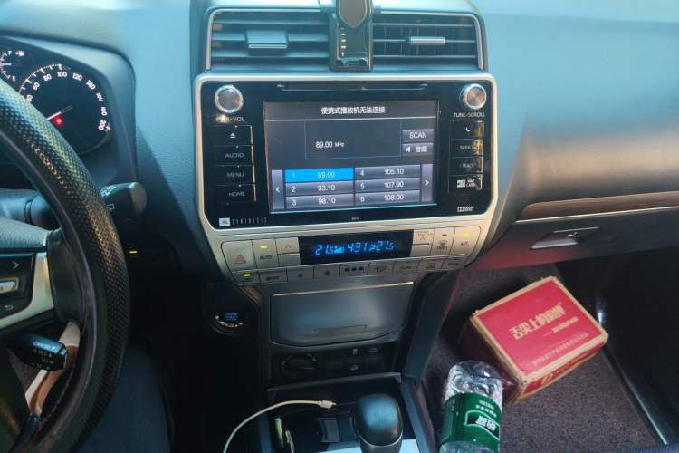 Used Toyota Prado 2018 3.5L Automatic TX-L NAVI with Rear-Mounted Spare Tire Audio And AC Panel