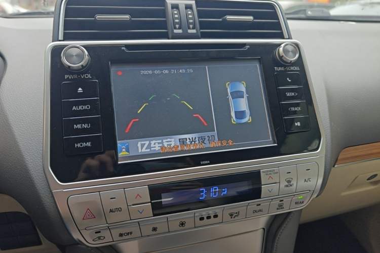 Used Toyota Prado 2018 3.5L Automatic TX Audio And AC Panel