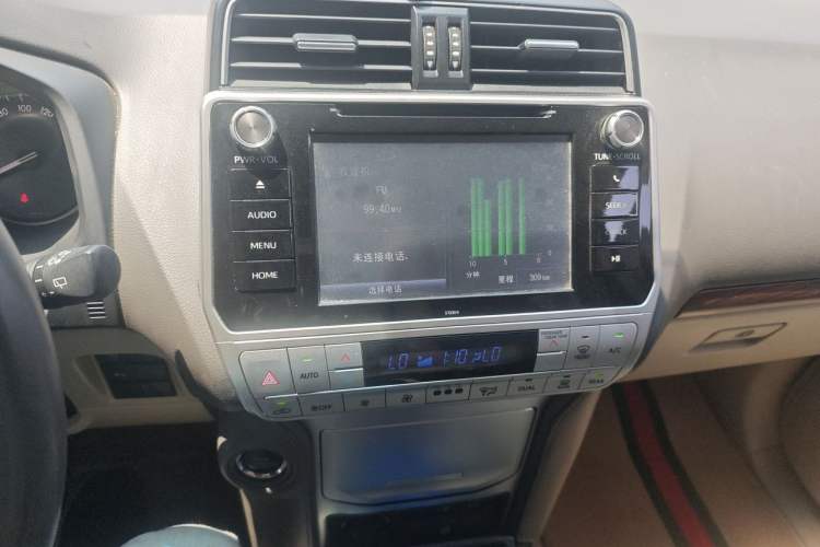 Used Toyota Prado 2018 3.5L Automatic TX-L Audio And AC Panel
