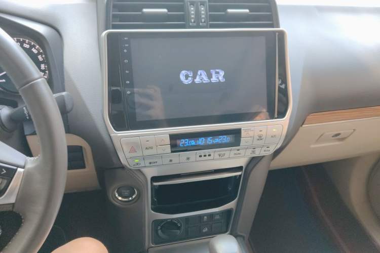Used Toyota Prado 2018 3.5L Automatic TX-L Audio And AC Panel