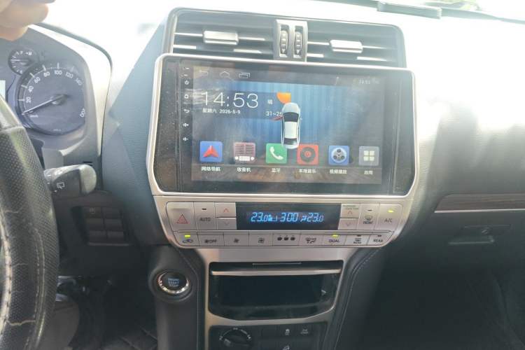 Used Toyota Prado 2018 3.5L Automatic TX Audio And AC Panel