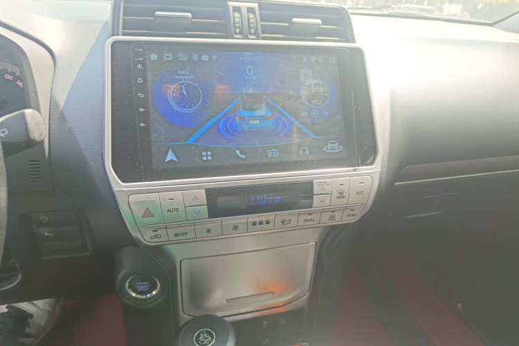 Used Toyota Prado 2018 3.5L Automatic TX-L with Rear-Mounted Spare Tire Audio And AC Panel