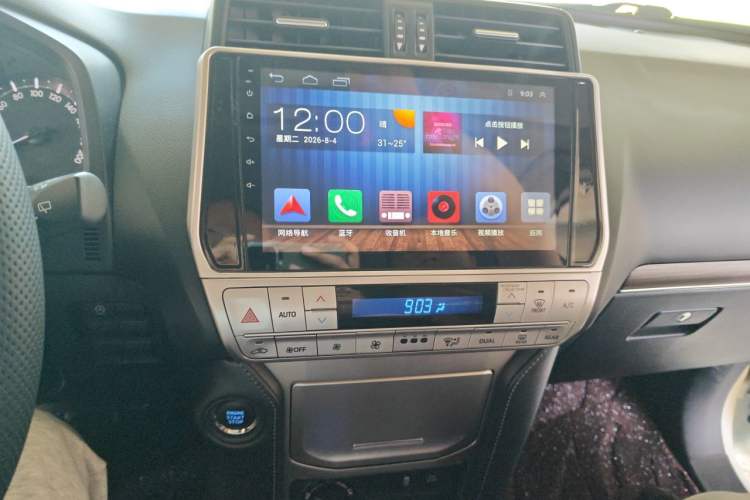 Used Toyota Prado 2018 3.5L Automatic TX Audio And AC Panel