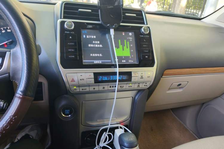 Used Toyota Prado 2018 3.5L Automatic TX-L NAVI with Rear-Mounted Spare Tire Audio And AC Panel