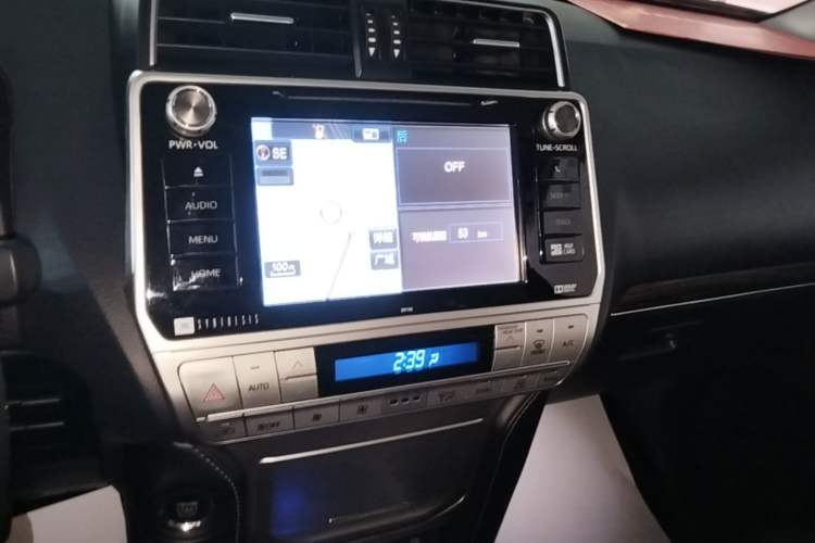 Used Toyota Prado 2018 3.5L Automatic TX-L NAVI Audio And AC Panel