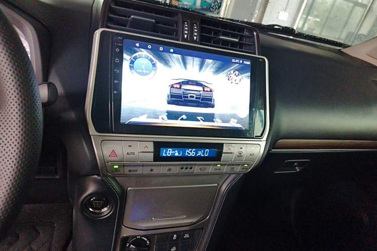 Used Toyota Prado 2018 3.5L Automatic TX-L NAVI with Rear-Mounted Spare Tire Audio And AC Panel