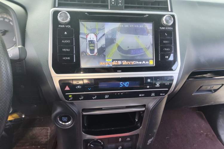 Used Toyota Prado 2018 3.5L Automatic SX Audio And AC Panel