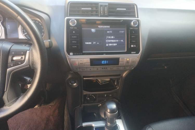 Used Toyota Prado 2018 3.5L Automatic TX-L NAVI with Rear-Mounted Spare Tire Audio And AC Panel