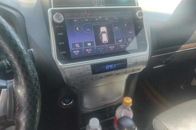 Used Toyota Prado 2018 3.5L Automatic TX-L Audio And AC Panel