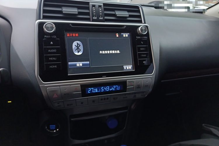 Used Toyota Prado 2018 3.5L Automatic TX-L with Rear-Mounted Spare Tire Audio And AC Panel