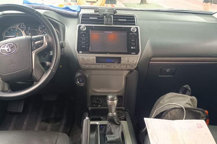 Used Toyota Prado 2018 3.5L Automatic TX-L NAVI with Rear-Mounted Spare Tire Audio And AC Panel
