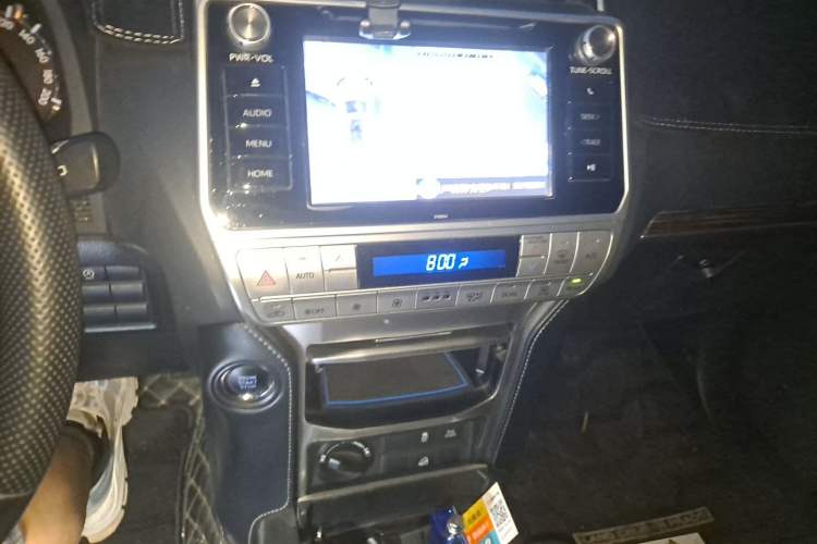 Used Toyota Prado 2018 3.5L Automatic TX Audio And AC Panel