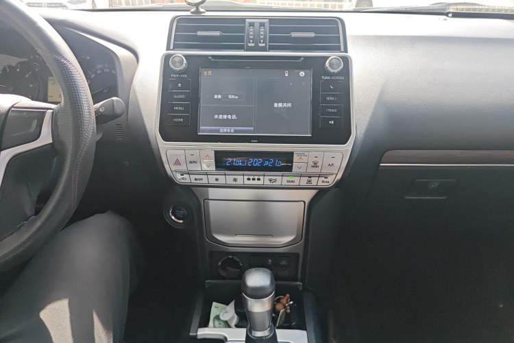 Used Toyota Prado 2018 3.5L Automatic TX Audio And AC Panel