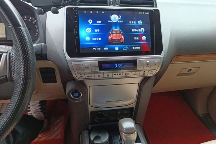 Used Toyota Prado 2018 3.5L Automatic TX Audio And AC Panel