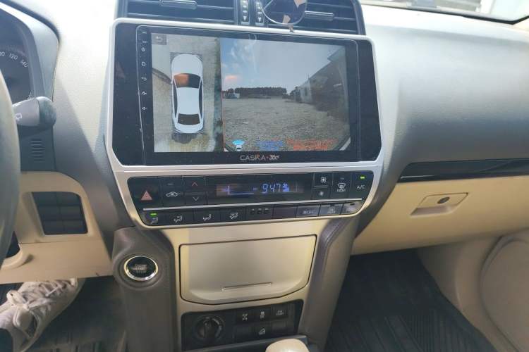 Used Toyota Prado  Audio And AC Panel