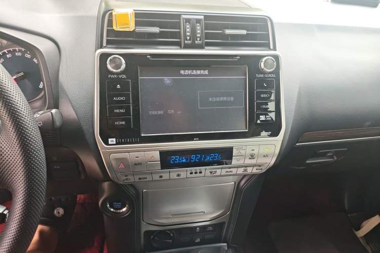 Used Toyota Prado 2018 3.5L Automatic TX-L NAVI with Rear-Mounted Spare Tire Audio And AC Panel