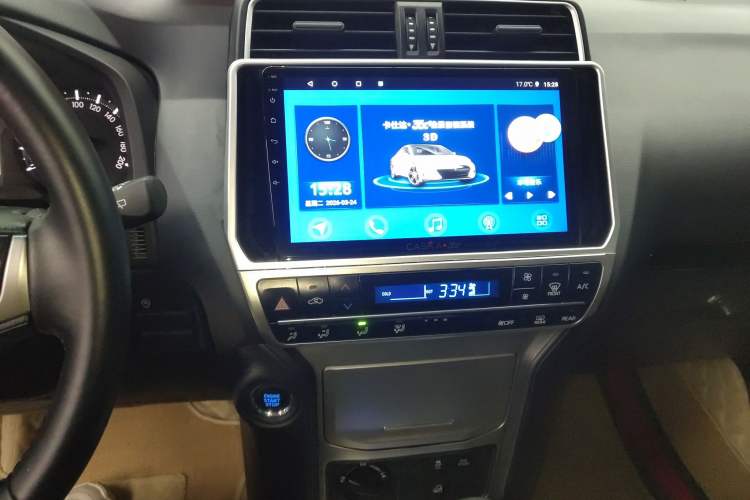 Used Toyota Prado 2018 3.5L Automatic SX Audio And AC Panel