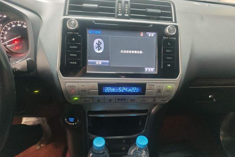 Used Toyota Prado 2018 3.5L Automatic TX-L with Rear-Mounted Spare Tire Audio And AC Panel