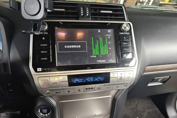 Used Toyota Prado 2018 3.5L Automatic TX-L NAVI Audio And AC Panel
