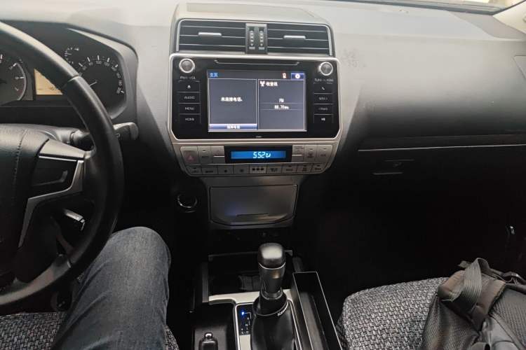 Used Toyota Prado 2018 3.5L Automatic TX Audio And AC Panel