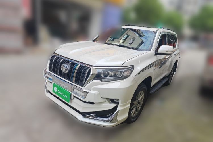 Used Toyota Prado 2018 3.5L Automatic TX-L with Rear-Mounted Spare Tire Guazi used car, China used car export, Used car for sale, Used  cars, Cheapest cars for sale