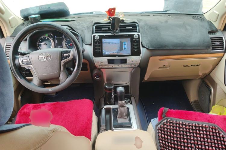 Used Toyota Prado 2018 3.5L Automatic TX-L with Rear-Mounted Spare Tire Center Console