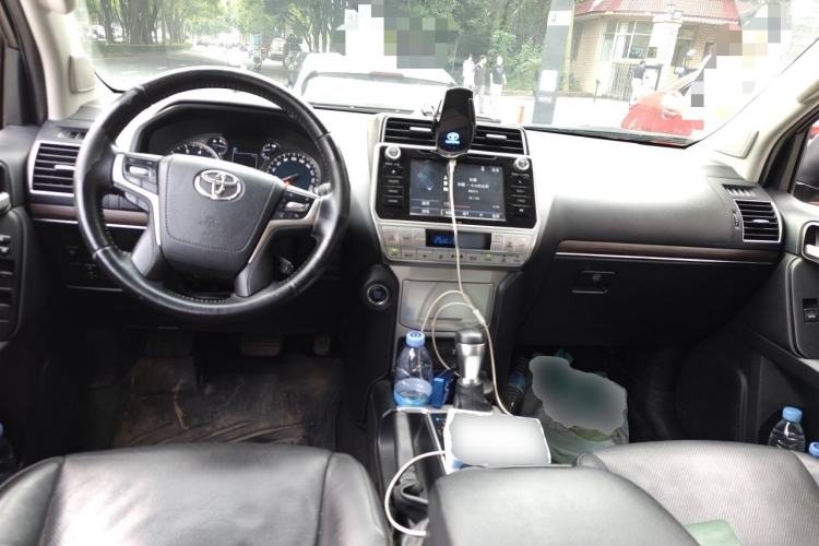 Used Toyota Prado 2018 3.5L Automatic TX-L with Rear-Mounted Spare Tire Center Console