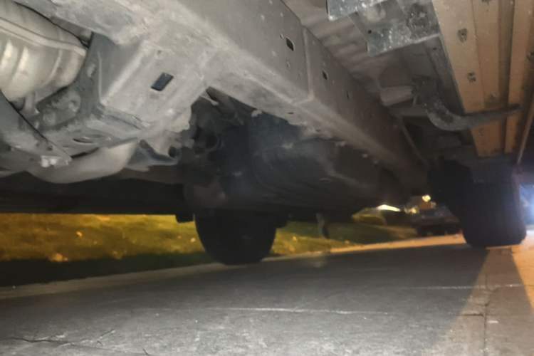 Used Toyota Prado 2018 3.5L Automatic TX-L with Rear-Mounted Spare Tire Chassis Front Left